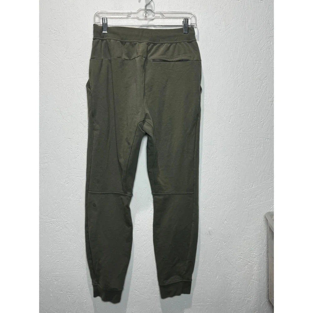 Lululemon City Sweat Jogger Mens Small Olive Green French Terry Sweatpants S - Picture 6 of 7